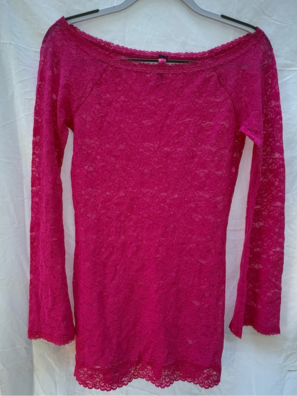 Victoria’s Secret The Lacie Mini Dress Lingerie Hot Pink/Bright Magenta 2011